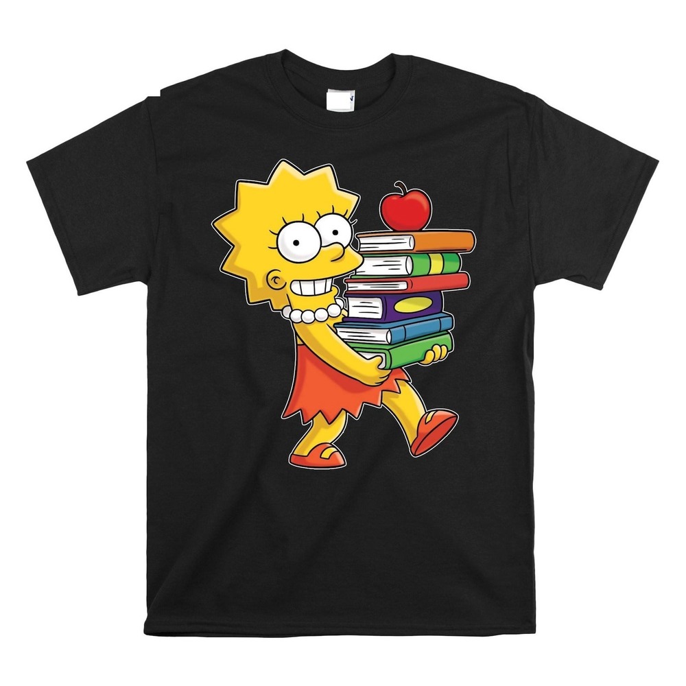 The Simpsons Lisa Simpson Saxophone T-shirt